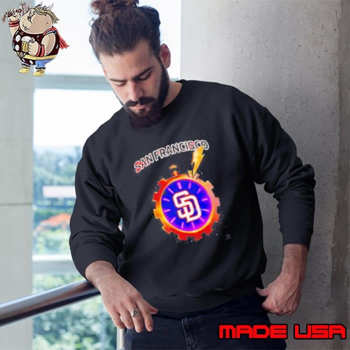 San Diego Padres Back To The Future 2025 Baseball Sweatshirt