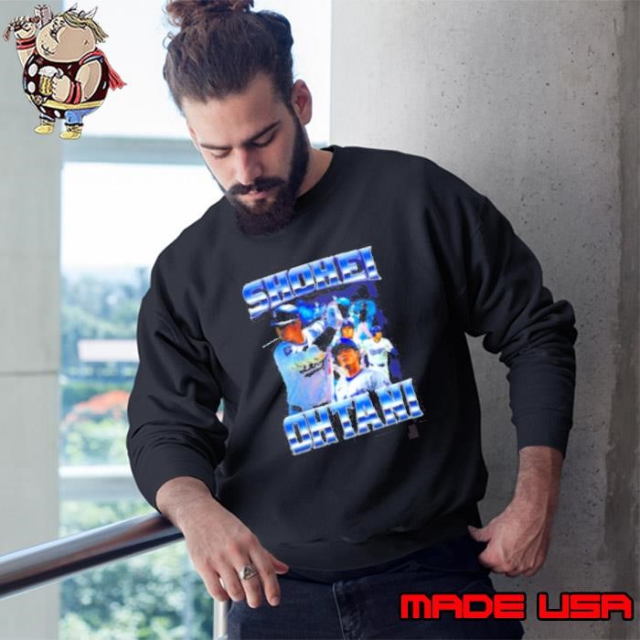 Shohei Ohtani Los Angeles Dodgers Baseball Vintage Graphic Sweatshirt