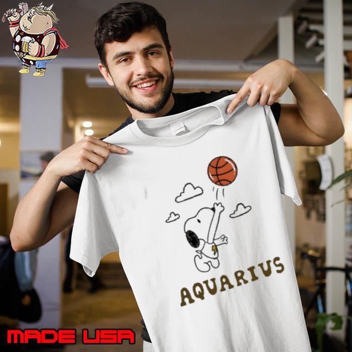 Snoopy Aquarius Zodiac Unisex