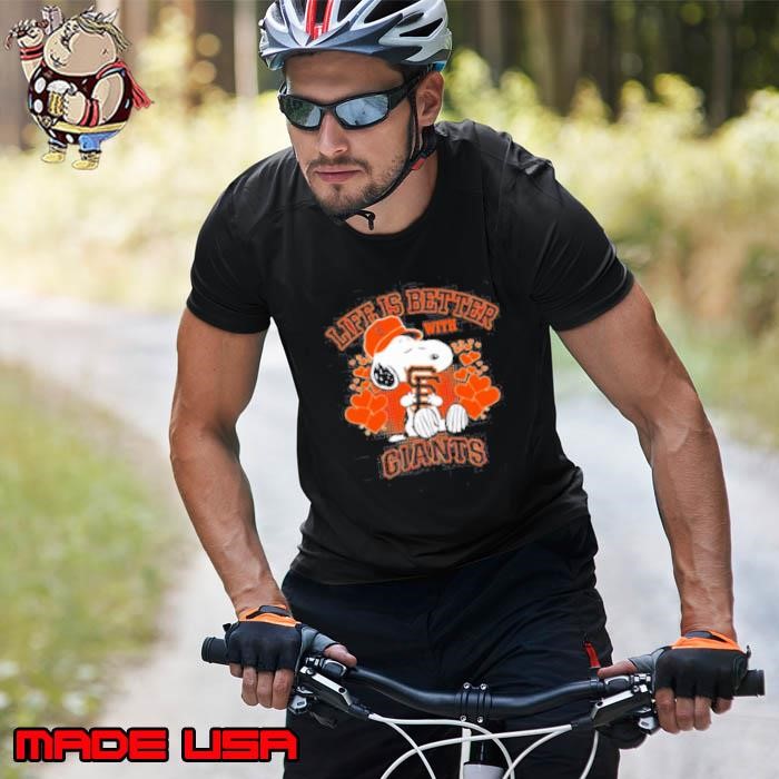 Snoopy Life is better with Giants Unisex