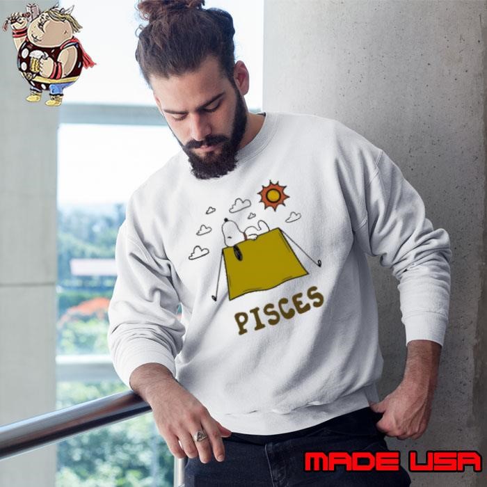 Snoopy Pisces Zodiac Sweatshirt