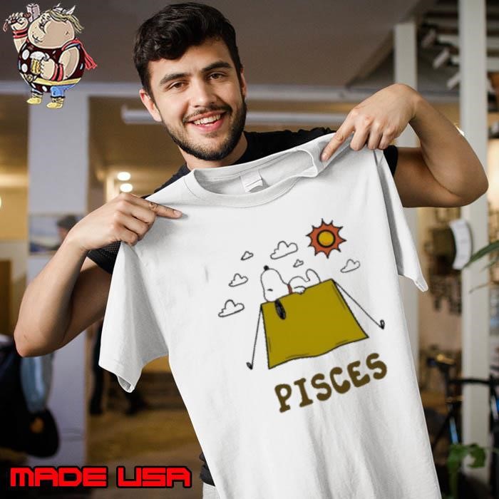 Snoopy Pisces Zodiac Unisex