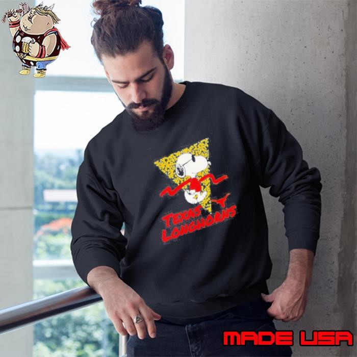Snoopy Texas Longhorn cute Sweatshirt
