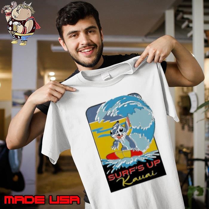 Stitch Surf up kawai summer Unisex