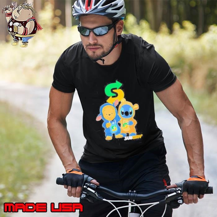 Subway pooh and stitch friends Unisex