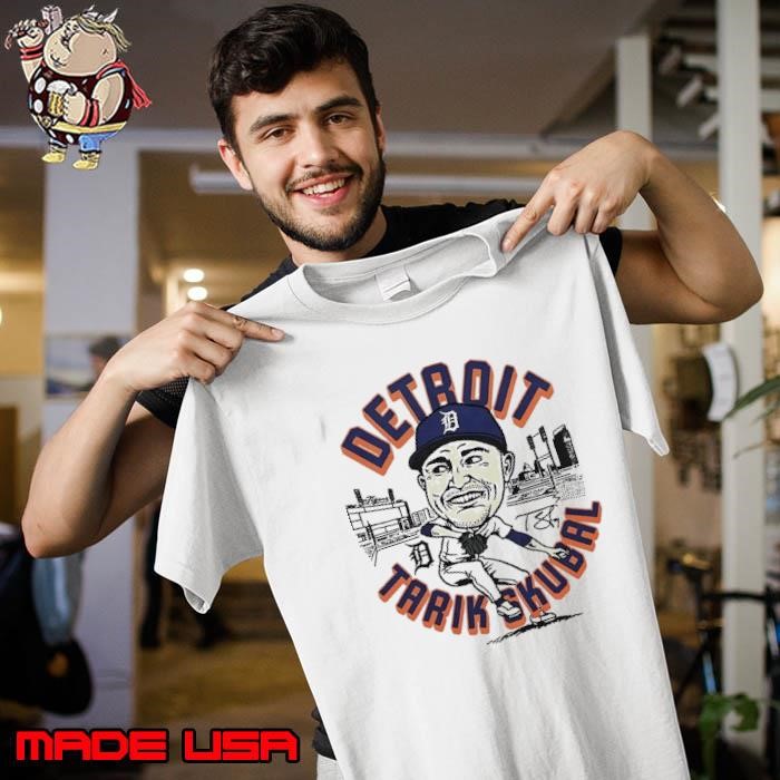 Tarik Skubal Detroit Tigers caricatures signature Unisex
