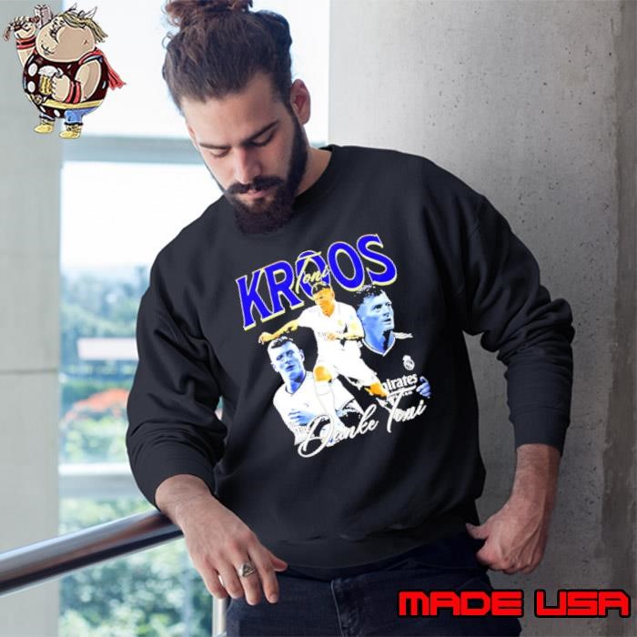 Toni Kroos Real Madrid player collage signature Sweatshirt