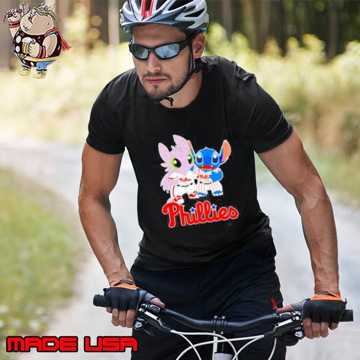 Toothless Night Fury and Stitch Philadelphia Phillies Unisex
