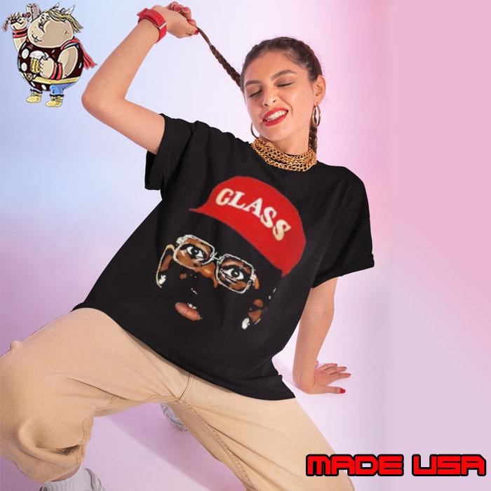 Tyler The Creator big head wearing glass don’t tap the glass Ladies tee