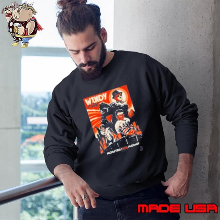 Windy City Monsters of The Miday Chicago Bears Sweatshirt