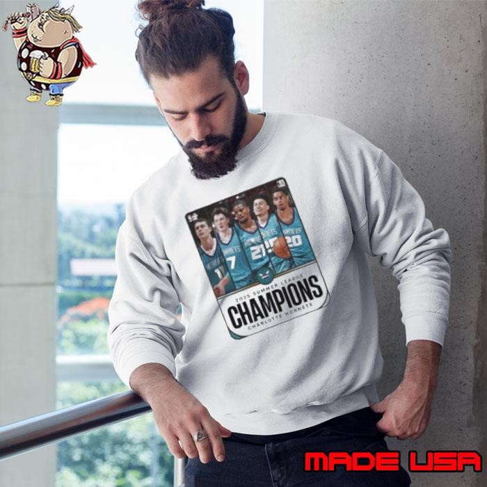 Winners of The Summer Charlotte Hornets 2025 NBA Summer League Champions Sweatshirt